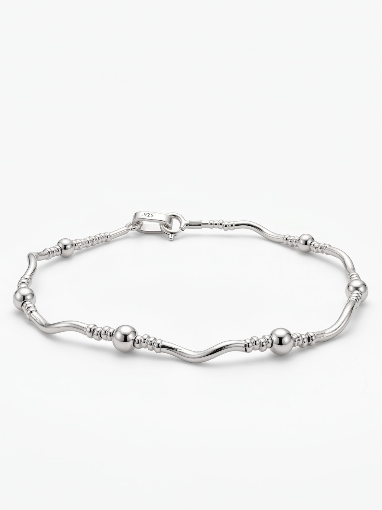 Pulsera de plata - Magnolia
