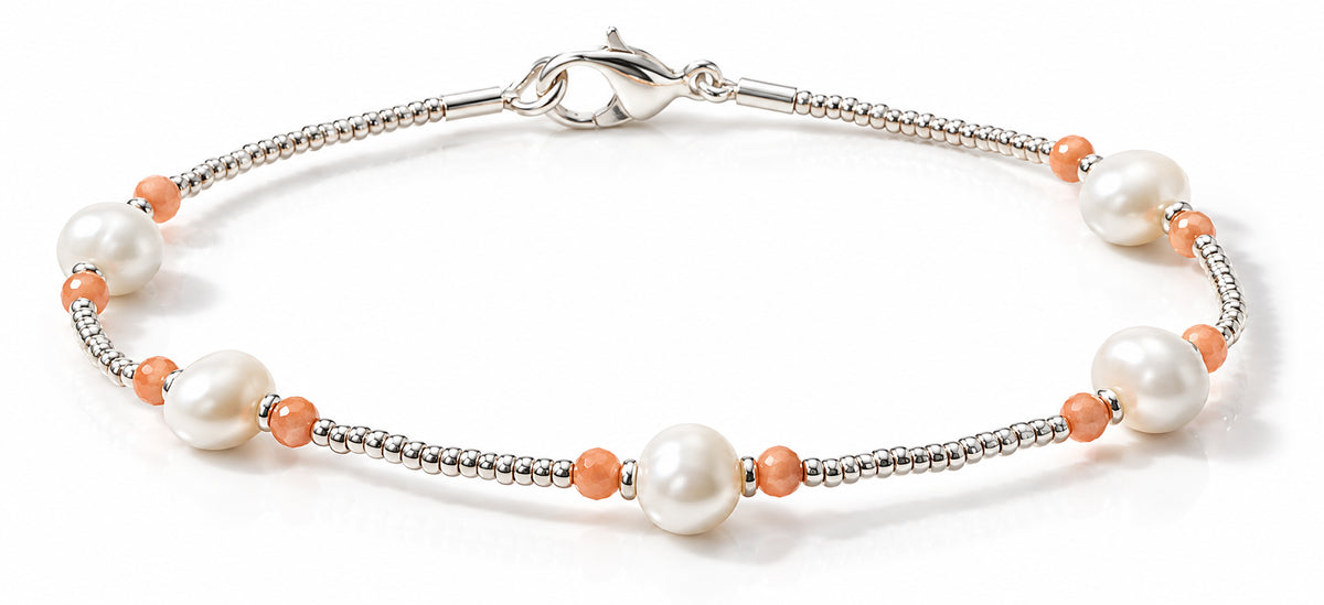 Pulsera de plata -  Melon Shine