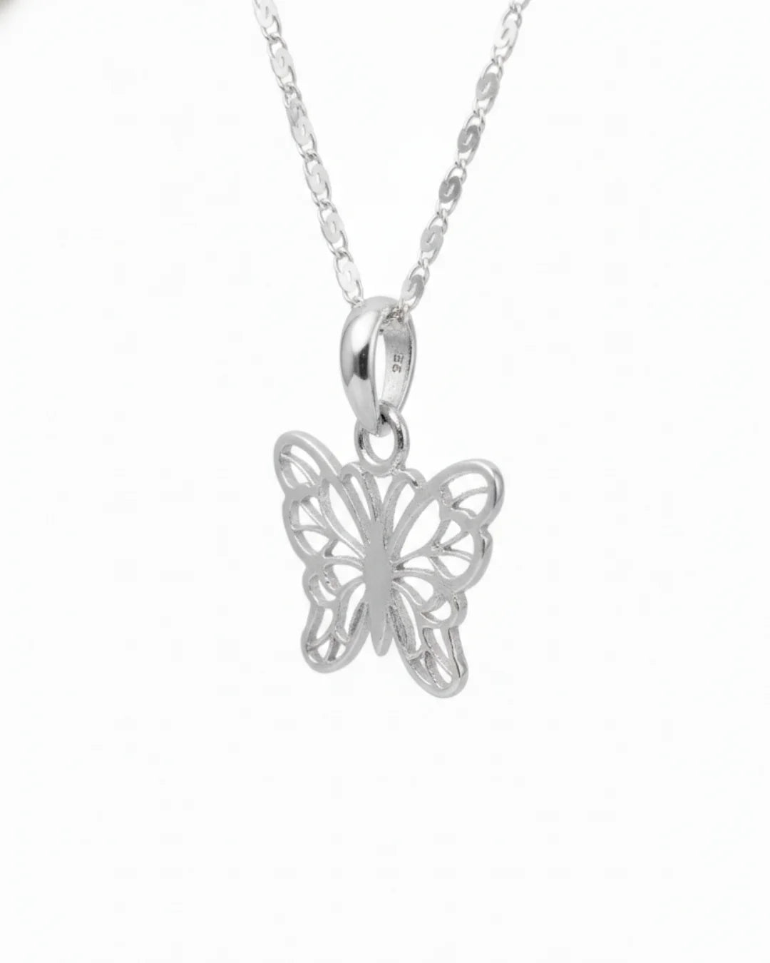Dije de plata - Mariposa