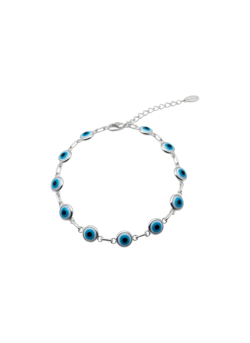 Pulsera de plata - Ojo de Cielo