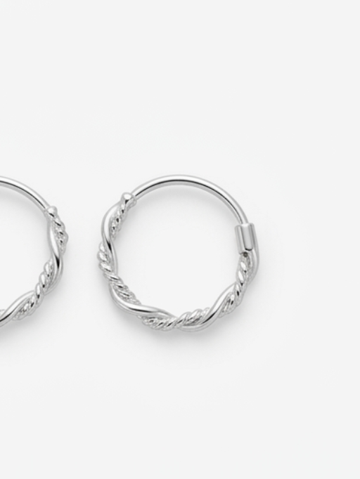Aretes de plata - Reina