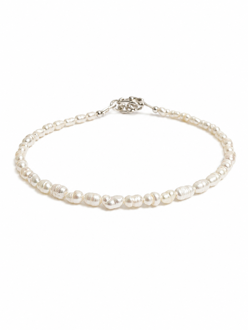 Pulsera de plata - Perla