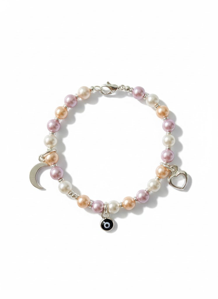 Pulsera de plata -  Trio Suerte