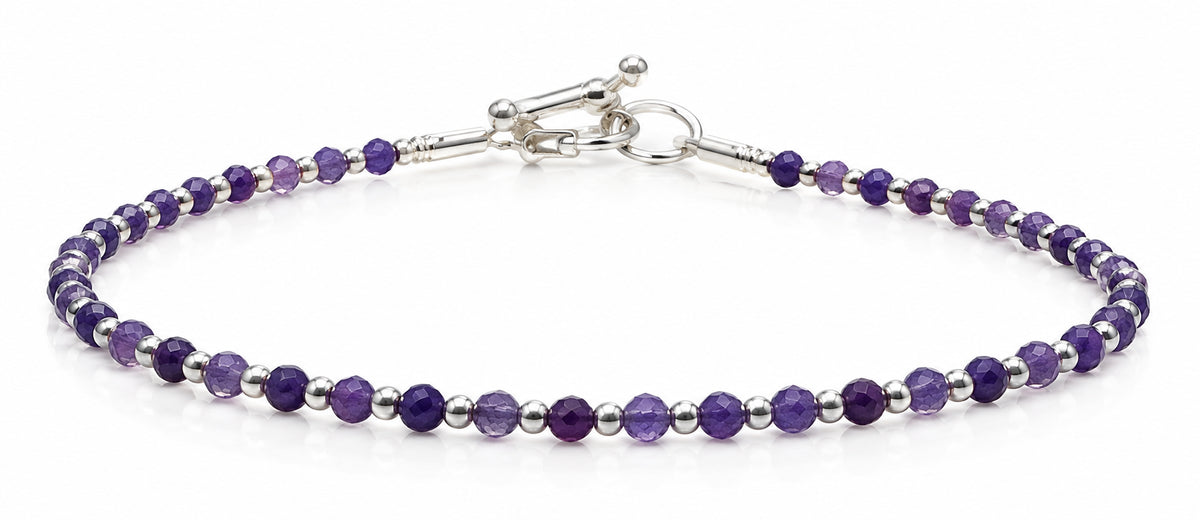 Pulsera de plata - Violet