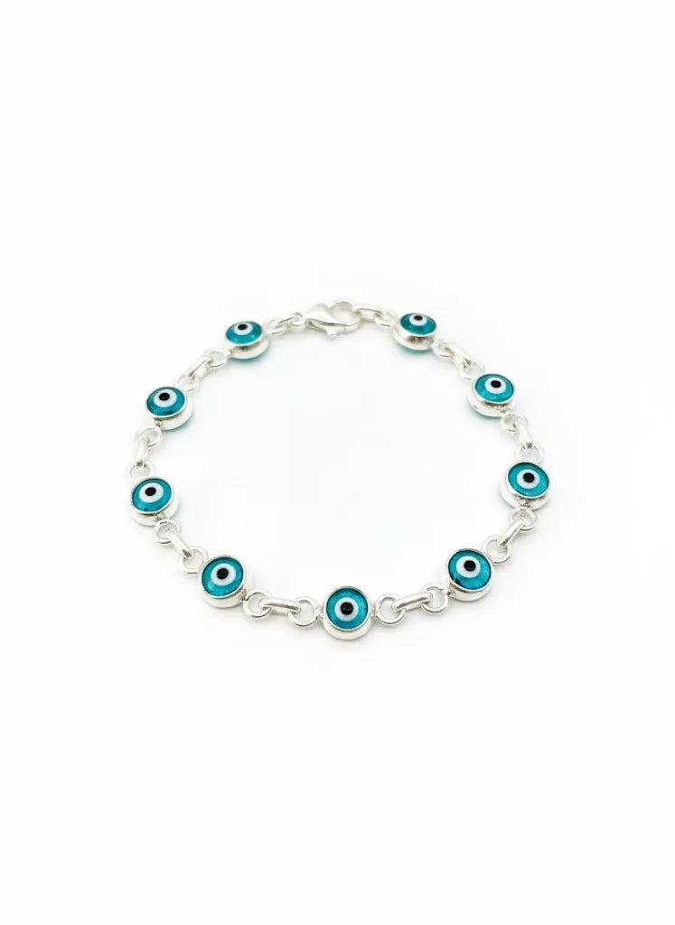 Pulsera de plata - Verde Guardian