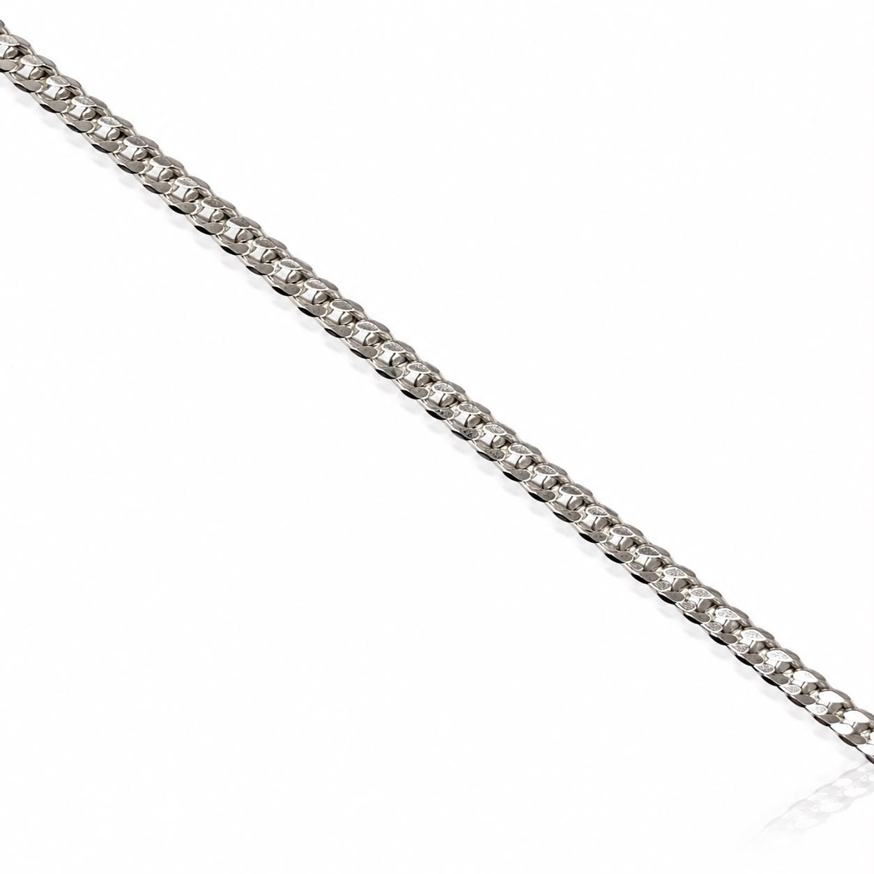 Cadena de plata Varón - Milano