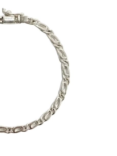 Pulsera de plata hombre - Vértice