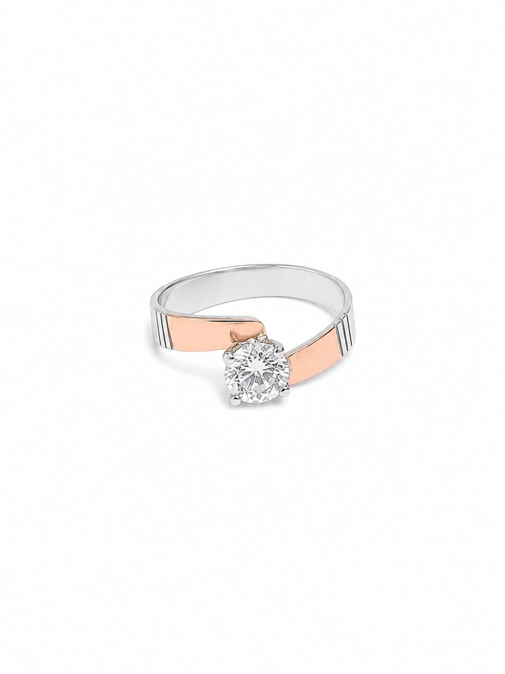 Anillo de plata y oro - Amore