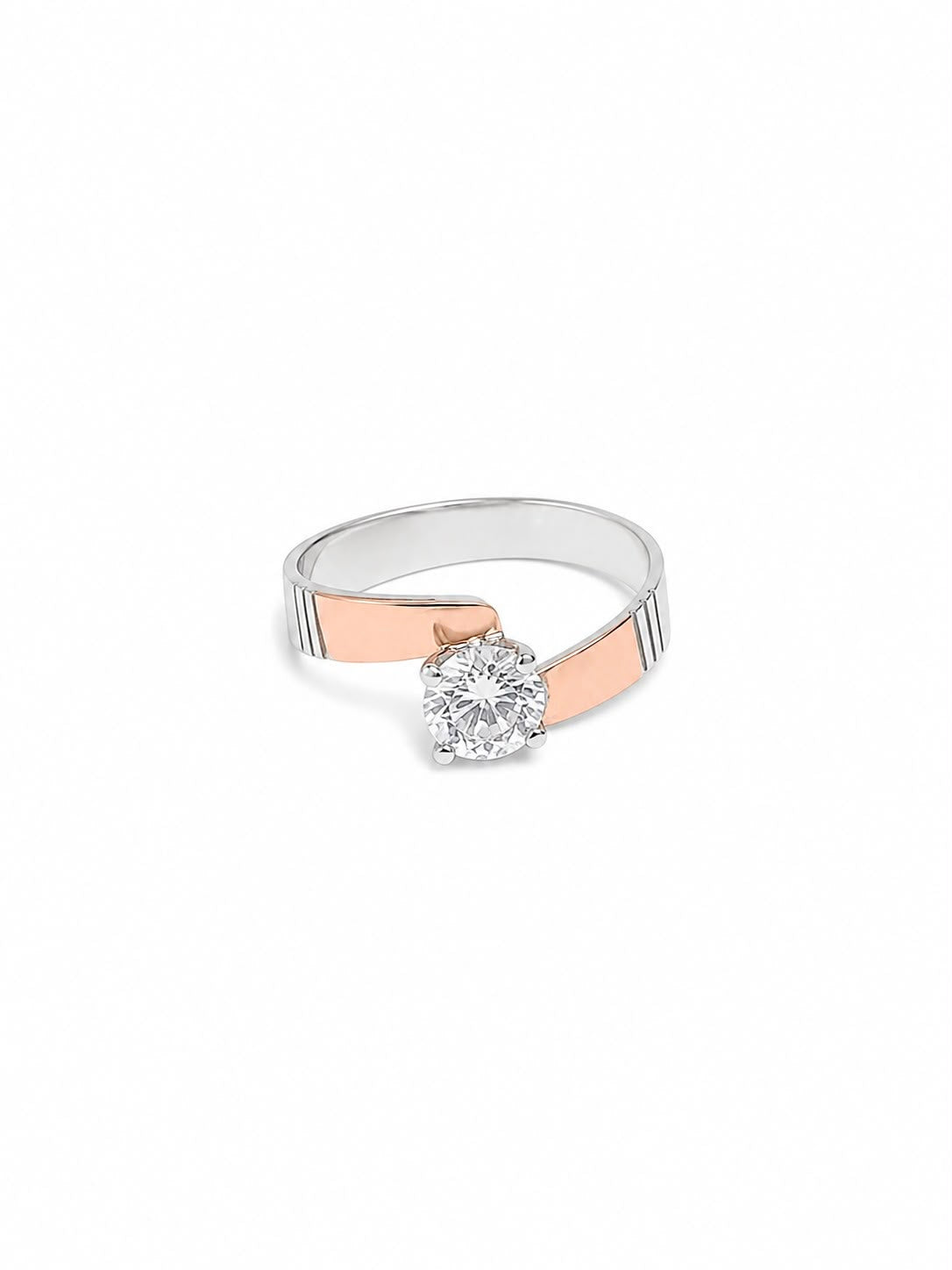 Anillo de plata y oro - Amore