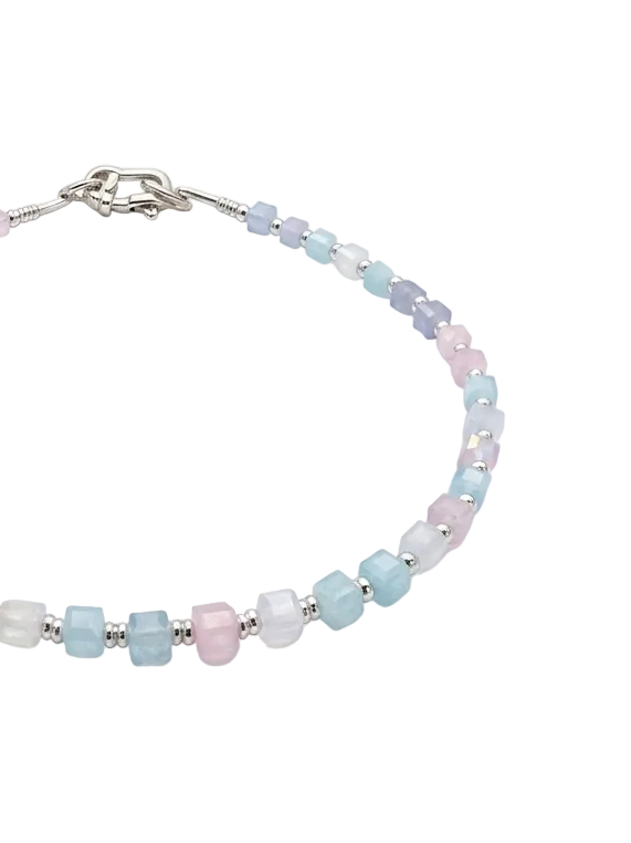 Pulsera de plata - Pastel