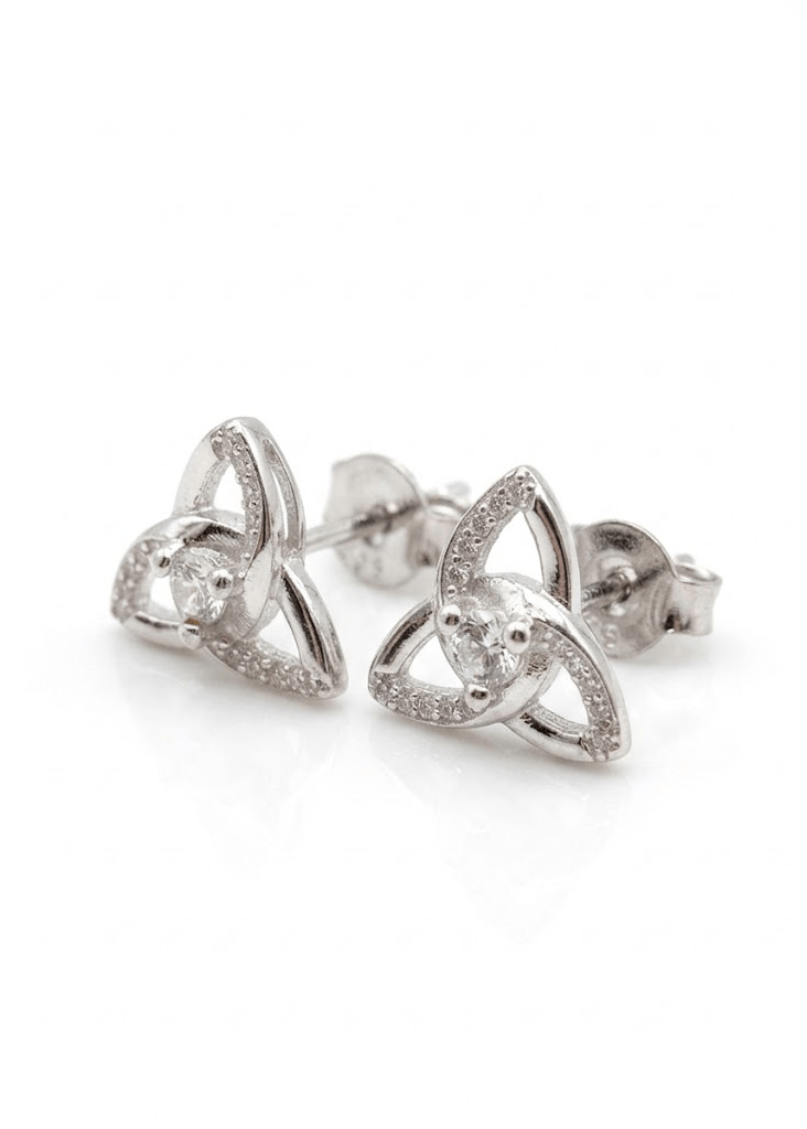 Aretes de plata - Triqueta Celta