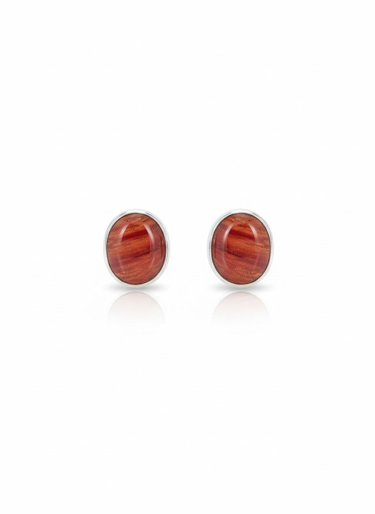 Aretes de plata - Orange Drop